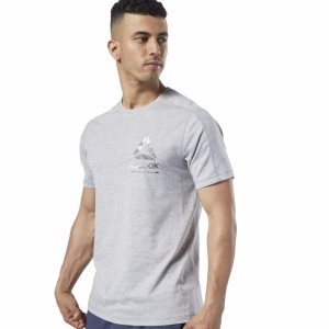 Reebok One Series Training Speedwick T Shirt Herren - Grau - DE 276-ZLB